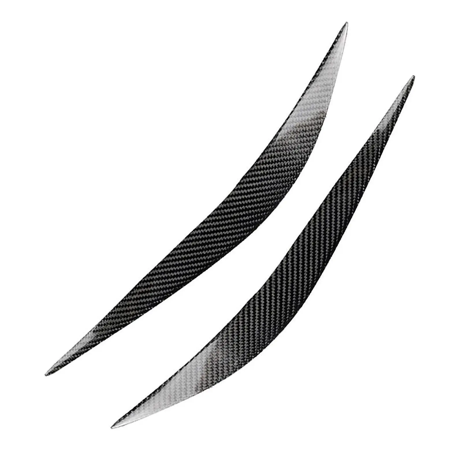

Auto Headlight Eye Lid Covers Carbon Fiber Stylish Eyebrow Replacement for BMW F32 F33 F36 4 Series 2012-2020