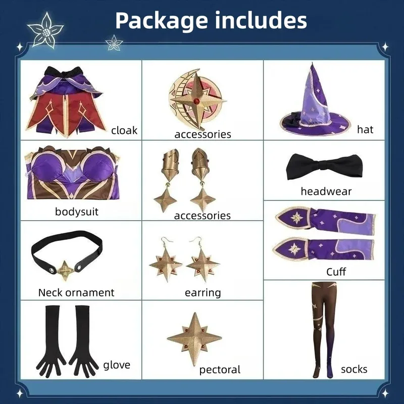 2025 أنيمي لعبة Genshin تأثير منى كوستوم المرأة هالوين كرنفال زي حفلة شعر مستعار تأثيري موحدة فستان مثير #6