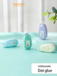 Japan KOKUYO Dotted Adhesive Double Sided Adhesive Handmade Interchangeable Core Student Supplies