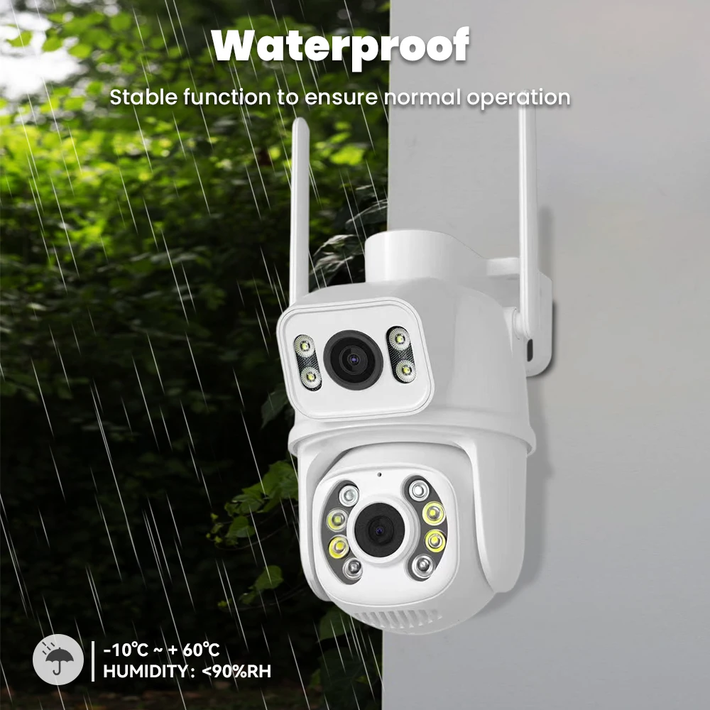 Wireless Dual Lense Surveillance Camera 2