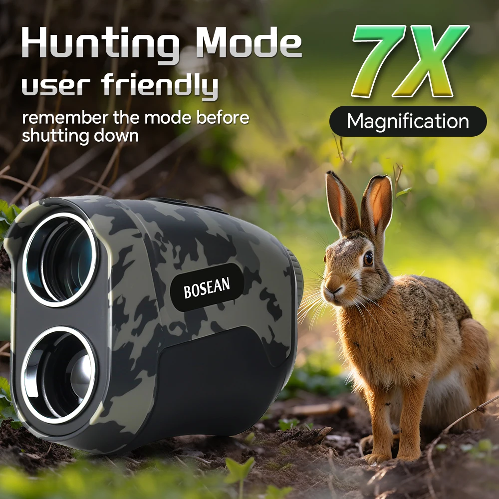 Bosean 1500m 7X Handgehaltener – Rangefinder Laser Hunting Bewertung und Preis