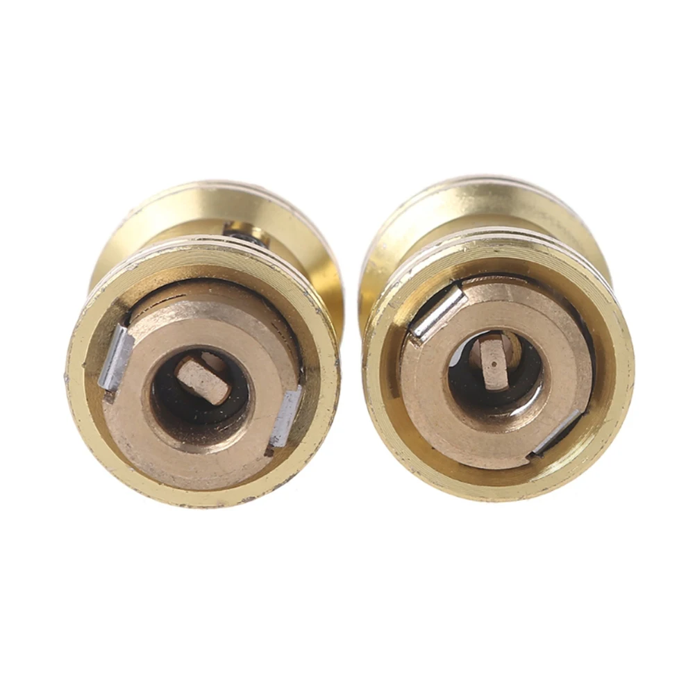 6.5/8mm Car Tire Valve Clip Pump Nozzle Clamp Solid Brass Quick Connect Inflation Connector Car Air Chuck Inflator Pump Adapter