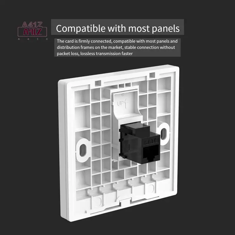 Złącze Keystone Cat6 A41Z-RJ45 UTP Keystone Inline Coupler Żeńskie do Żeńskiego Gniazdo Keystone Cat6 Złącze Cat6