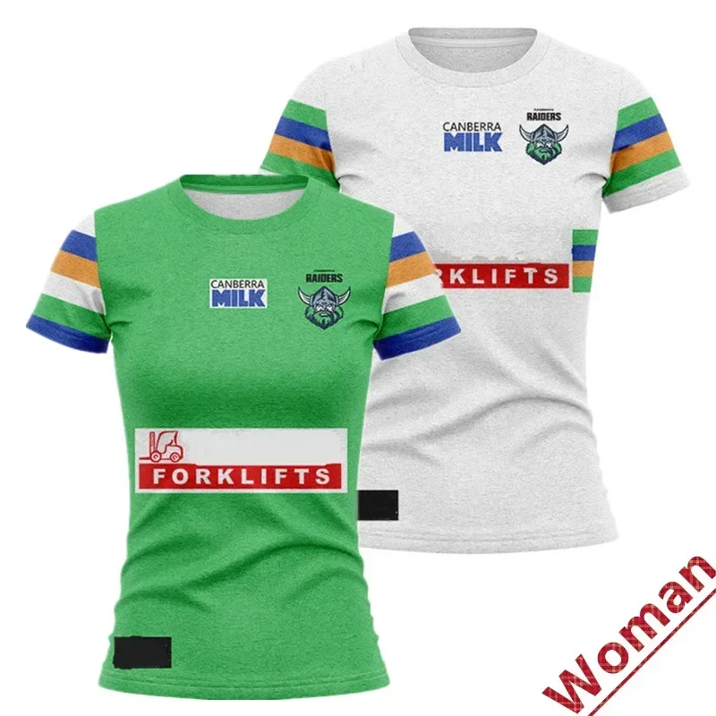 

2024 Raiders Home/ Away Rugby Jersey - Women's Size: S-3XL （Print Custom Name Number）