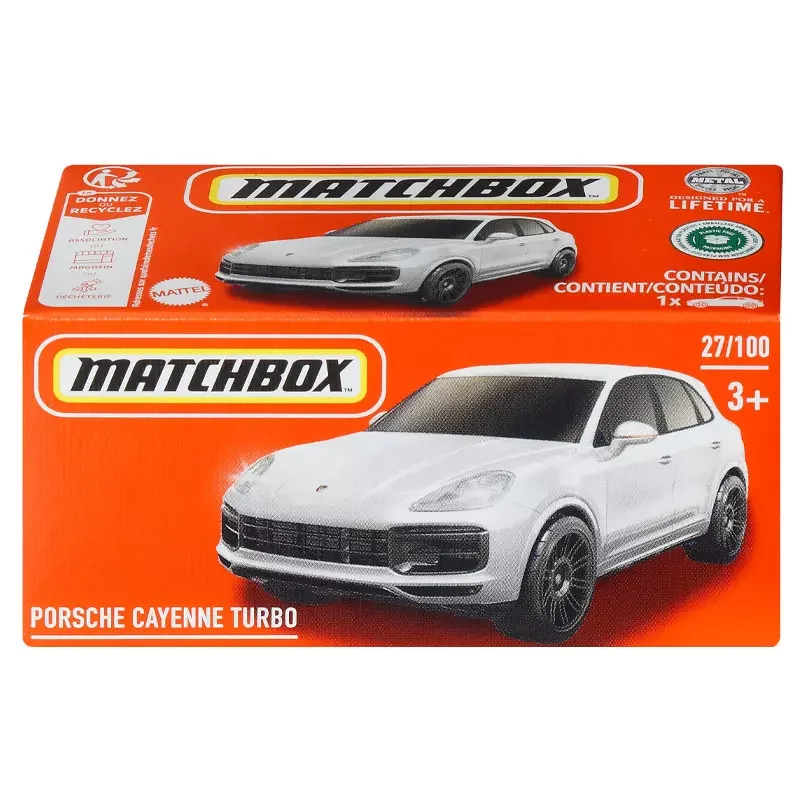 2024 Original Mattel Matchbox Car Toys for Boy 1/64 Diecast Vehicle Porsche Cayenne Turbo BMW 3 Opel Kadett Mazda RX-8 Terrastar