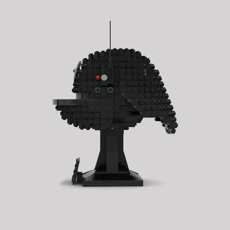 640 PCS Popular Game Character Series Death Star Imperial Gunner Helmet MOC Customize Modular Building DIY Boy Festival Toy Gift view 5