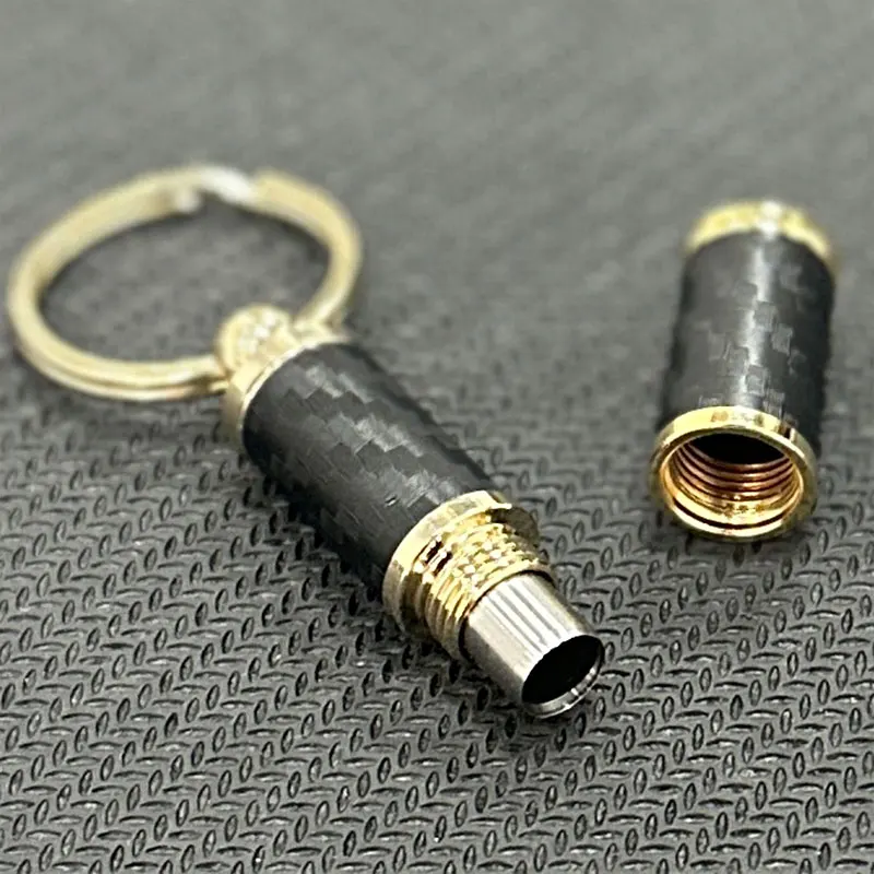 Ago per sigari per esterni in acciaio inossidabile portatile 2 in 1 ago per punzonatura per sigari trapano strumento per accessori per sigari da viaggio allentato 917