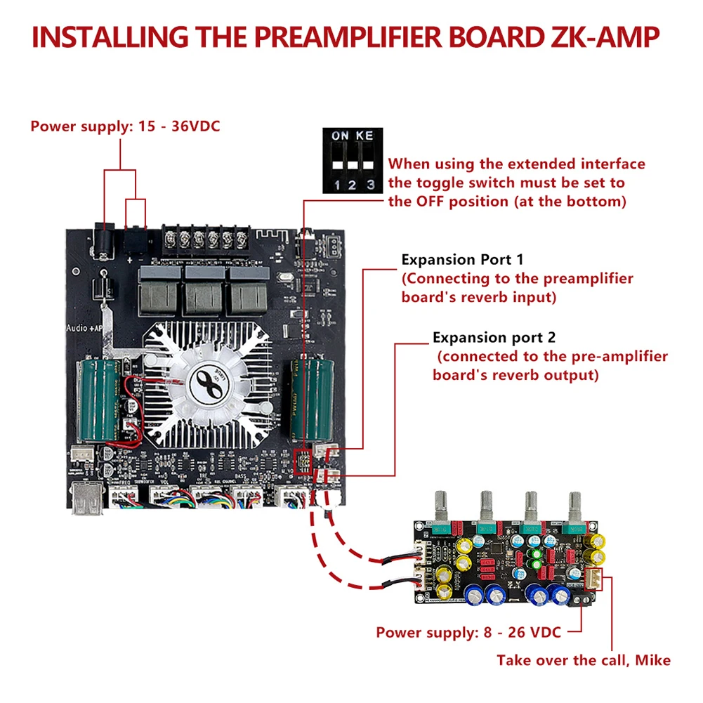 وحدة مكبر كهربائي صغير HiFi رقائق مضخم الصوت مجلس تيار مستمر 15-36 فولت 160 واط X 2 + 220 واط مضخم صوت ستيريو لمكبرات الصوت المنزلية ذاتية الصنع