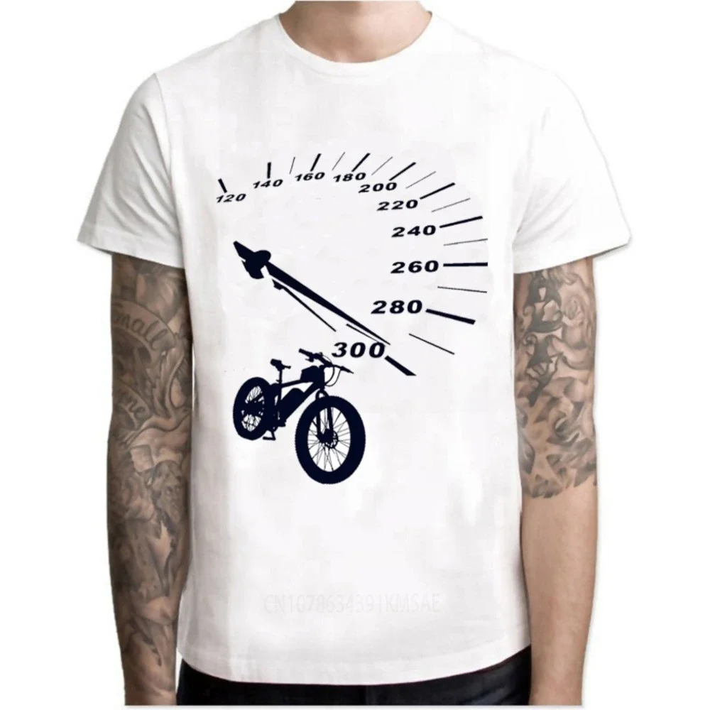 Cycling T-Shirt New Summer Men Short Sleeve Harajuku Bicycle Parts Design Skull Vintage Hip Hop Boy Casual Tops Bike White Tees