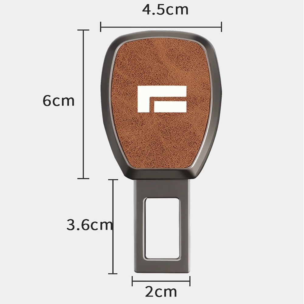Car Seat Belt Extension Buckle For BAIC Jishi Polestone 01 Rox 01 2023 2024 2025 Seat Belt Buckle Interior Modified Accessories