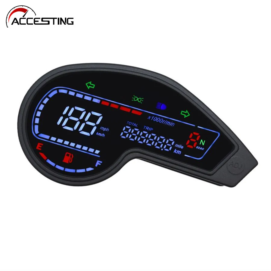 Motorcycl Speedometer NXR150 NXR125 Bros 2003-2014 CRV GY200 Mexico Brazil Colombia Motor Honda Digital LED Odometer