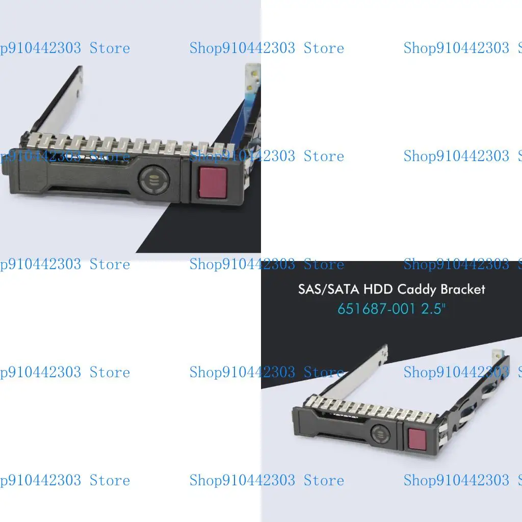 

L4MD Lff HDD Tray Caddy for HP 651687-001 Gen 8 Gen 9 2.5" Lff Drive Tray