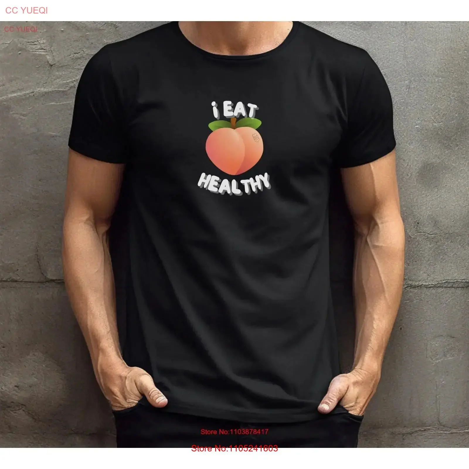 I Eat Healthy T Shirt Funny Humor laughing tees Quotes Hilarious Sayings meme sarcastic vintage Washed designer clothes