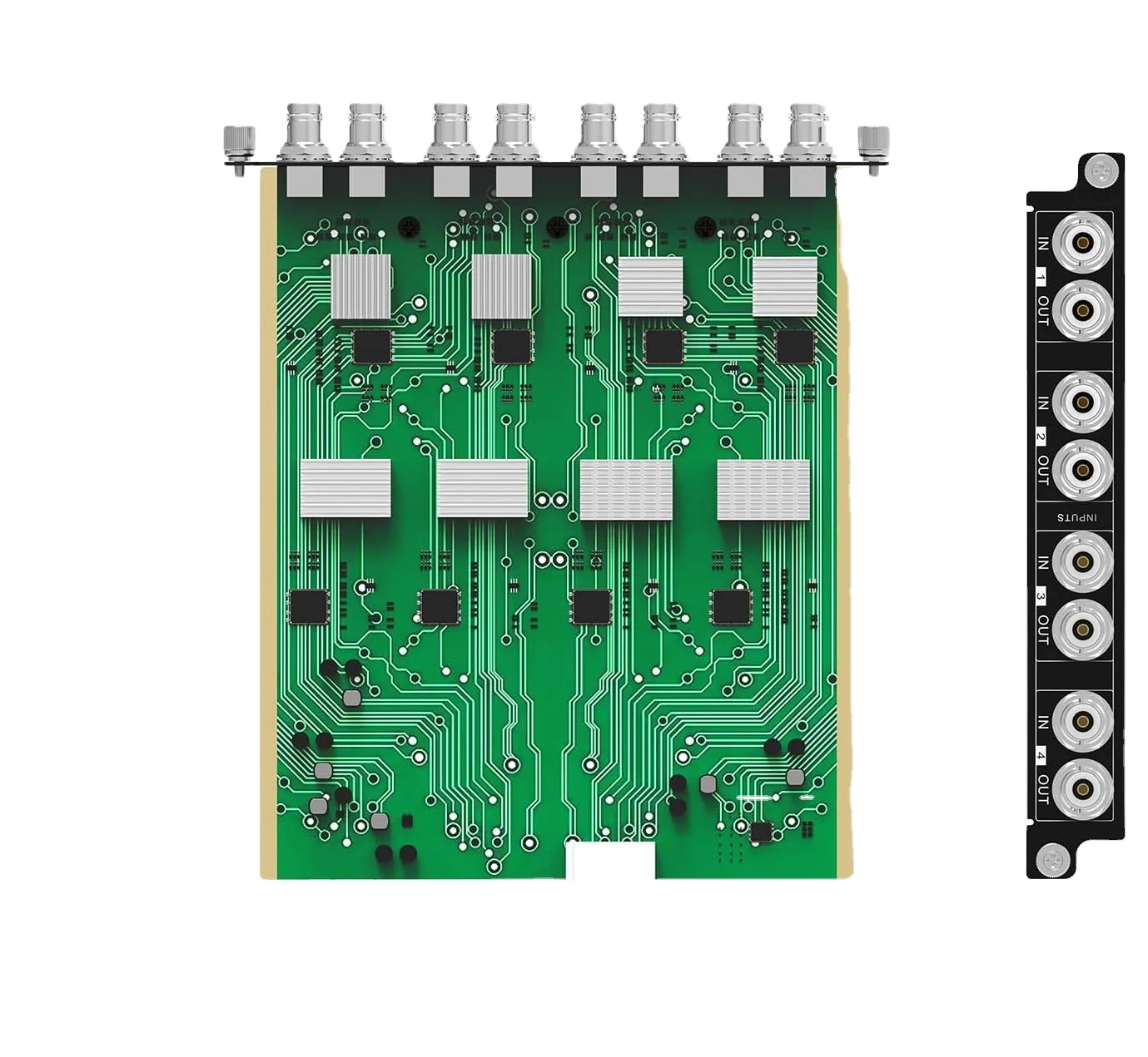 1080P 60Hz SDI Input Card 4 Port (1-Card 4-Port) for  Modular Matrix Switcher Video Wall Controller W/SDI Loop-Out, EDID,