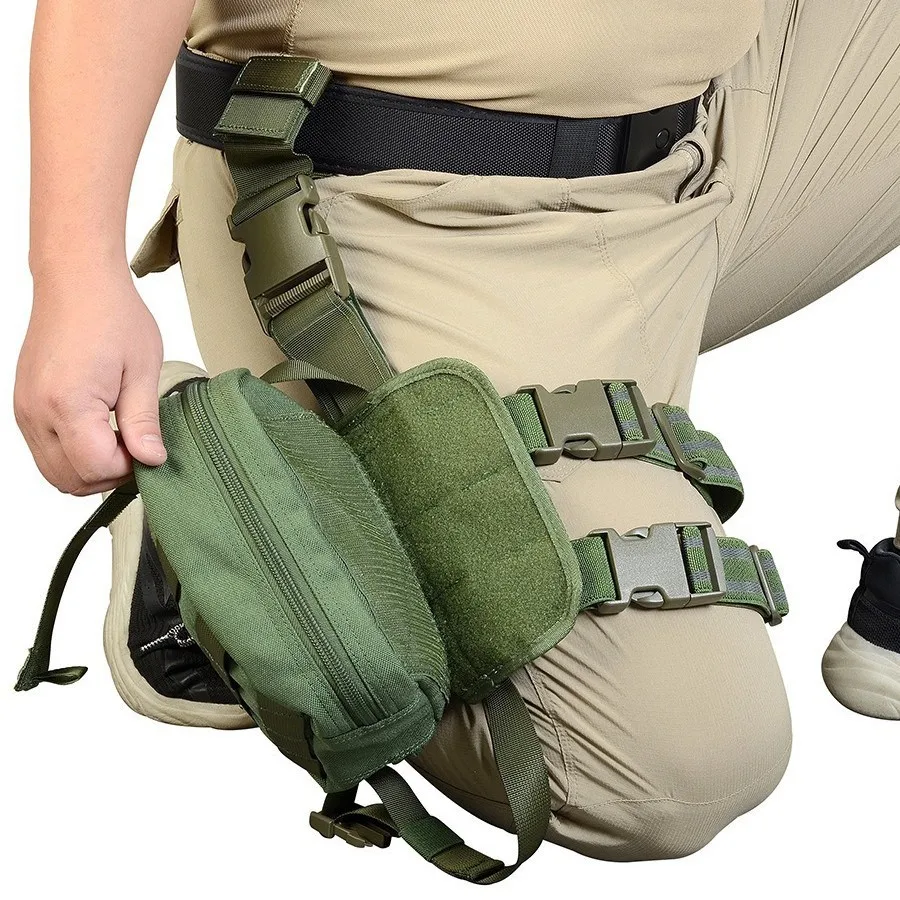 مجموعة أدوات ربط الساق والخصر للرياضات الخارجية، حقيبة أدوات ربط الساق متعددة الوظائف، حقيبة معلقة للخصر والساق سريعة التحرير #4