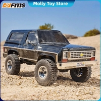 Fms 1/24 Fcx24 K5 Rc Cars Pickup Remote Control Climbing Off-Road Vehicle Simulation Model Double Speed Gearbox Boys Toys Gifts