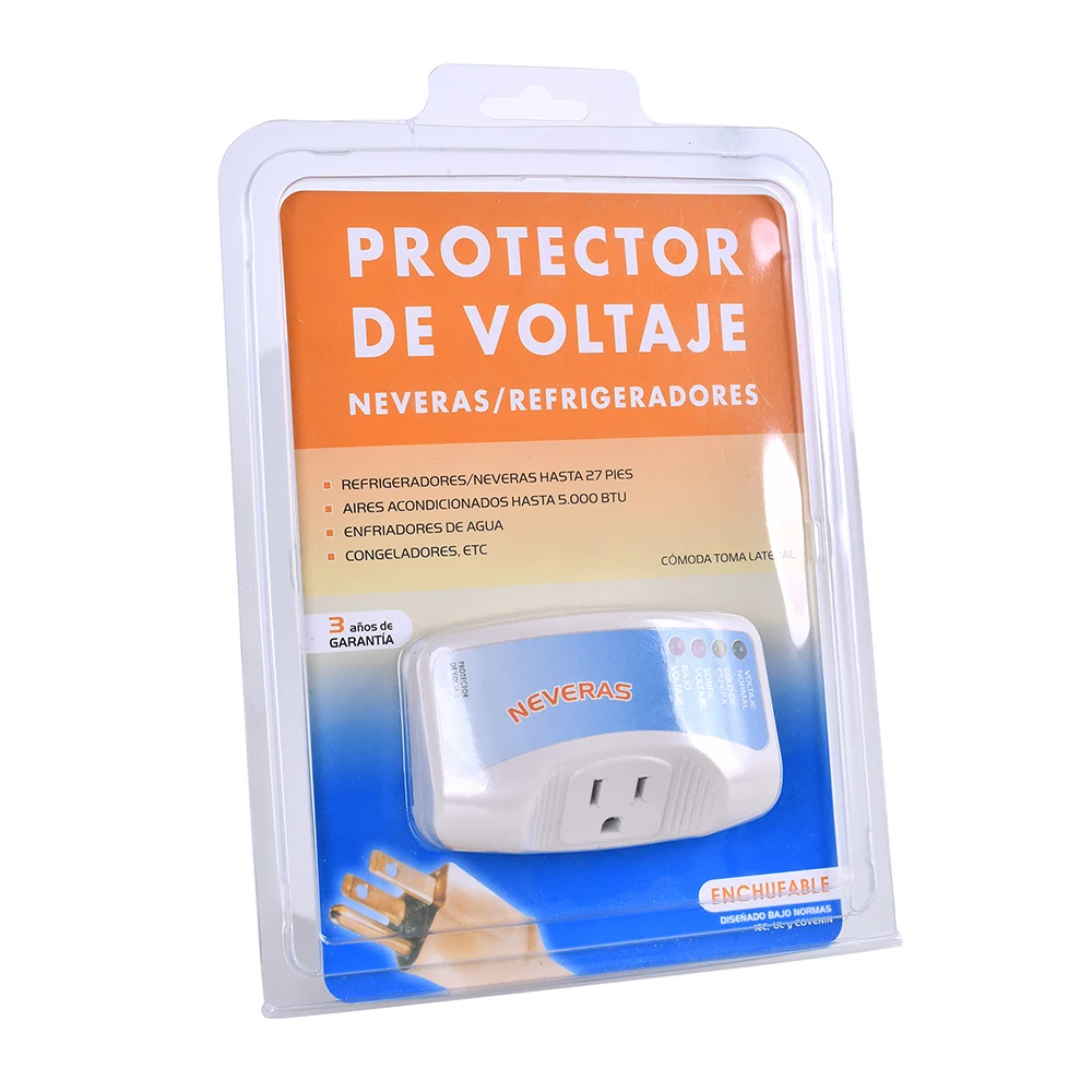 Voltage Protector Single Outlet Surge Protector Plug in for Home Appliance Plug Protection Wall Mount Power Suppressor for TV/PC