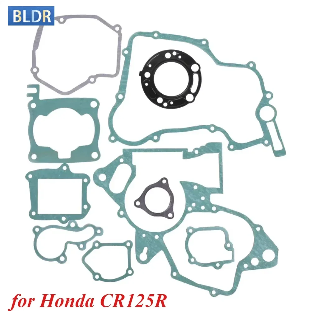 

125cc Motorcycle Complete Full Gaskets Cylinder Piston Gasket Kit for Honda CR125R 2005-2007 2006 CR 125 R