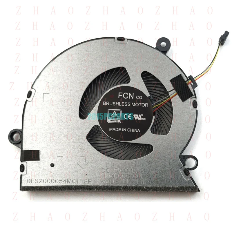 L+ for  Asus Mars15 VX60 VX60GT K571 K571GT F571 F571GT X571GD CPU & GPU Cooling Fan
