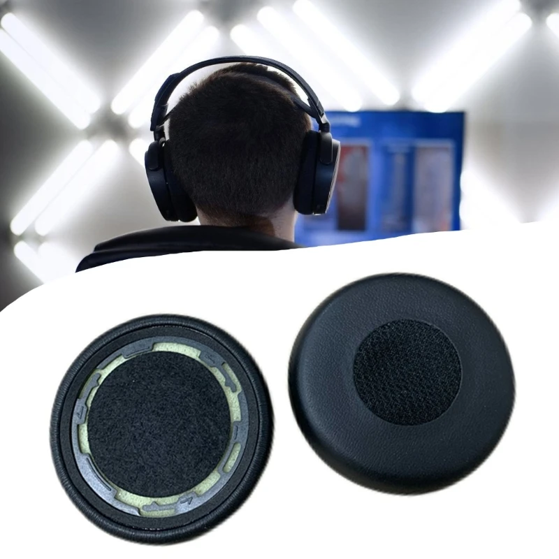 Soft Sponges Earpads for Evolve 75 75+ /75MS Headphone Noise Blocking Ear Cushions for Focused Music Enjoyment Drop Shipping