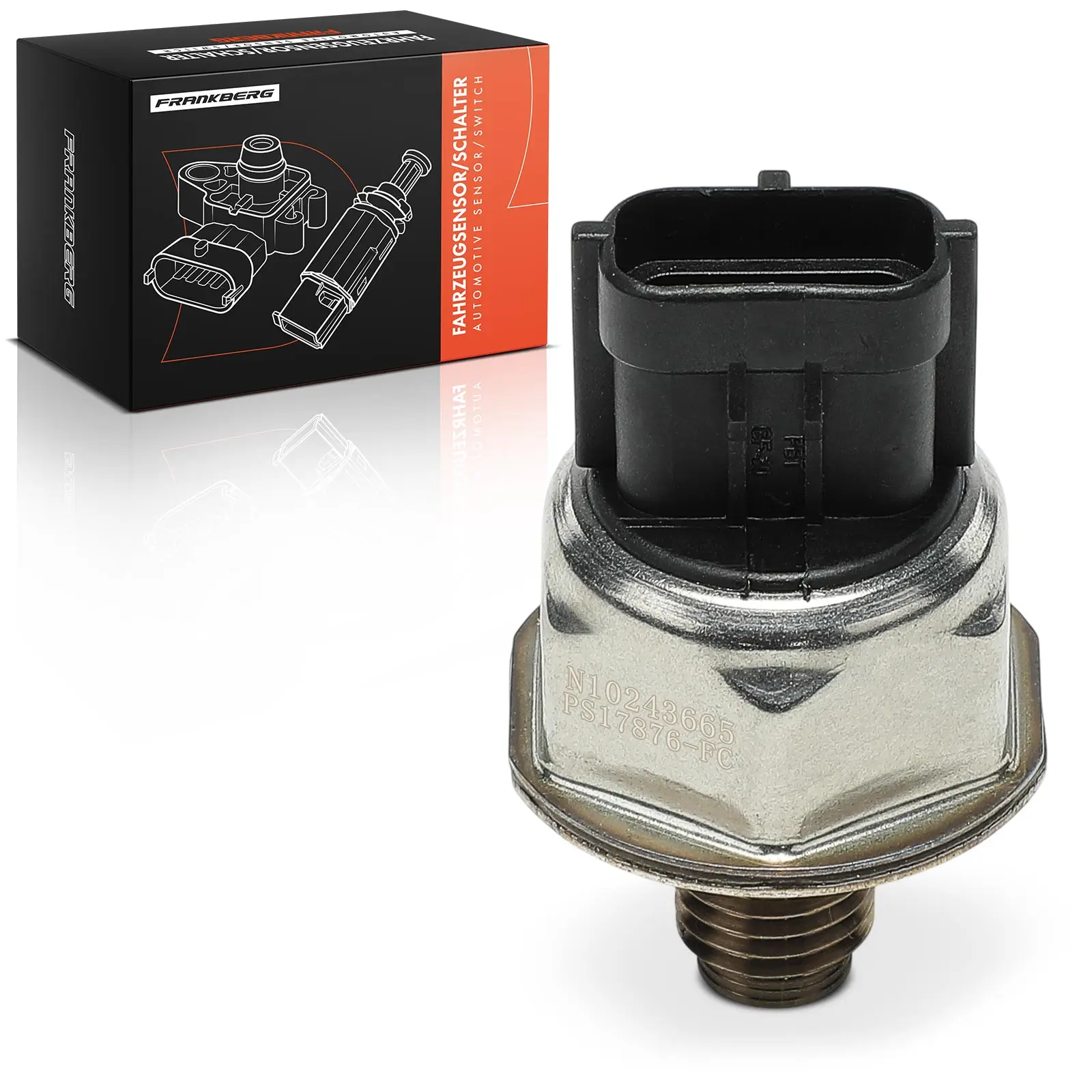 Frankberg 1x Sensor Brandstofdruksensor Voor Isuzu D-Max II TFR TFS 2.5L 2012-2018 98178706 8981787060 45PP36