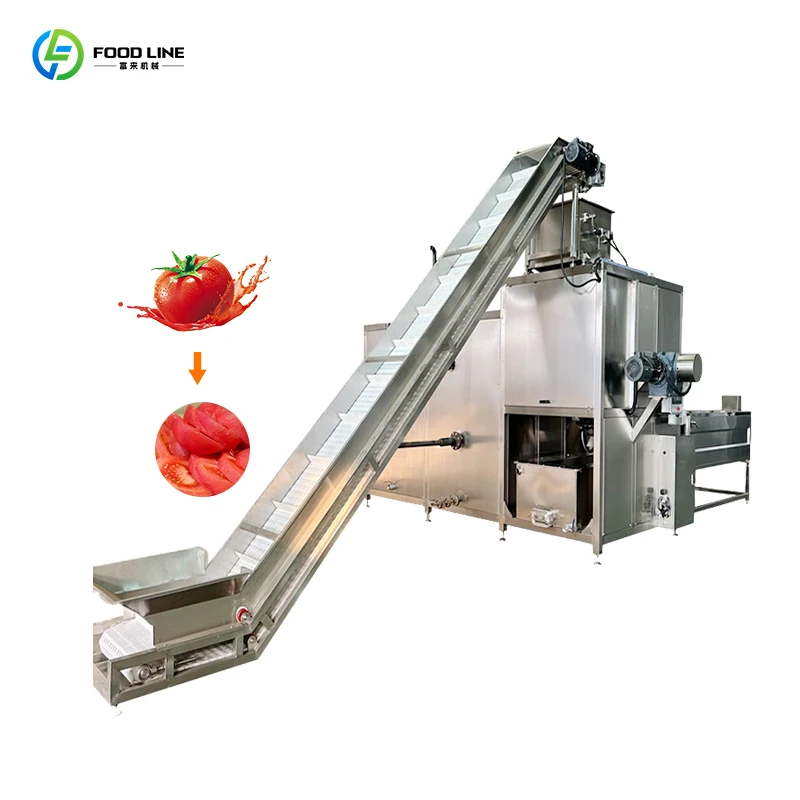 Stoomschiller voor aardappel Stoomschiller voor wortel en perzik Tomaat Stoomschiller Machine