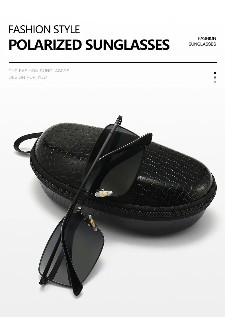 Vintage Metall-Sonnenbrille mit quadratischem Rahmen, polarisiert, Gesichtsformend & Vielseitiger Stil mit UV-Schutz 5047 – Detail 3