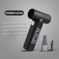 KICA Jetfan Portable Air Blower Mini Turbo Fan Rechargeable Keyboard Cleaner Compressed Air Duster for Computer PC Car Camera