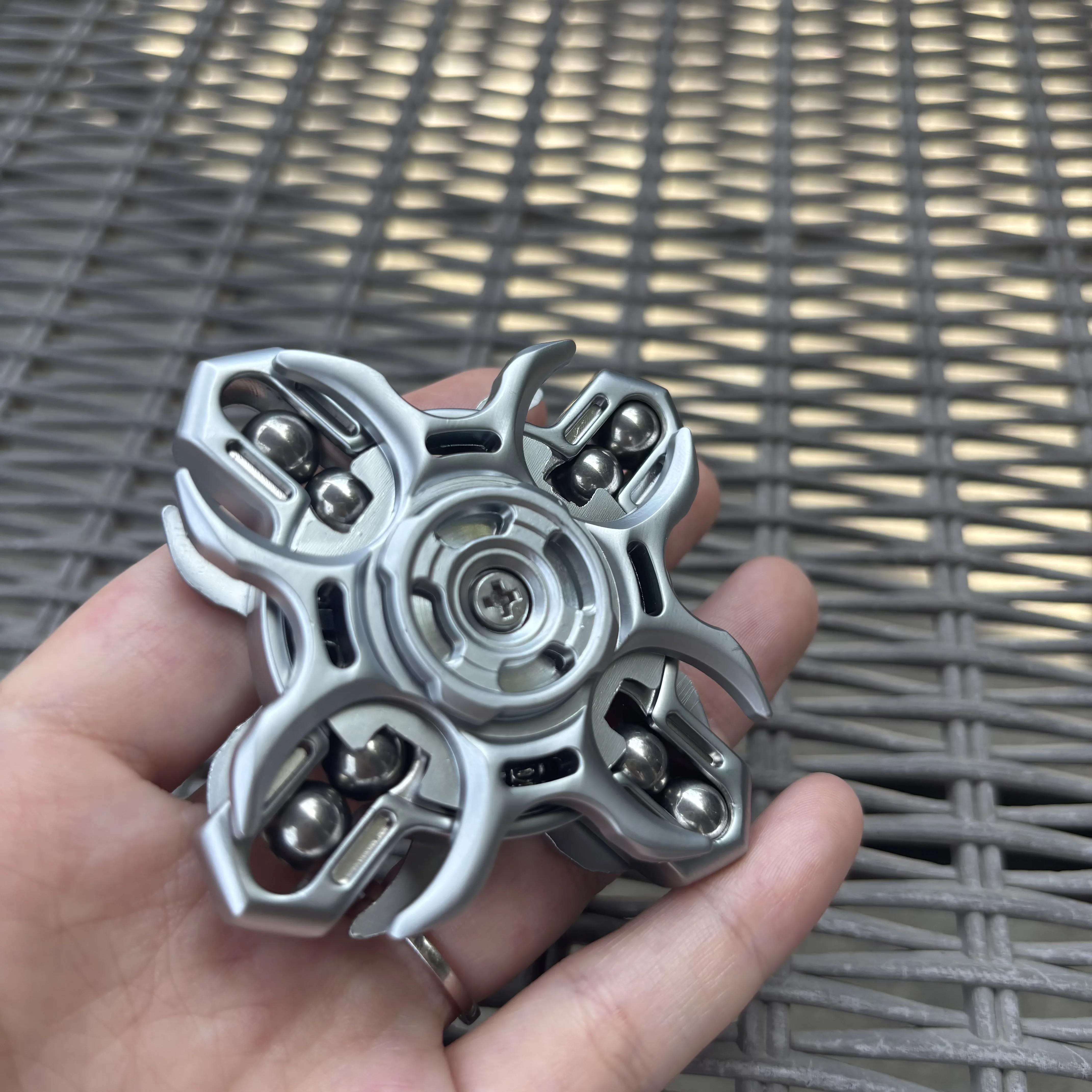 Fidget Spinner EDC Spinner Ręczny Dwustronne Łączenie Zabawka Antystresowa ADHD Koncentracja Zabawki Fidget dla Dorosłych
