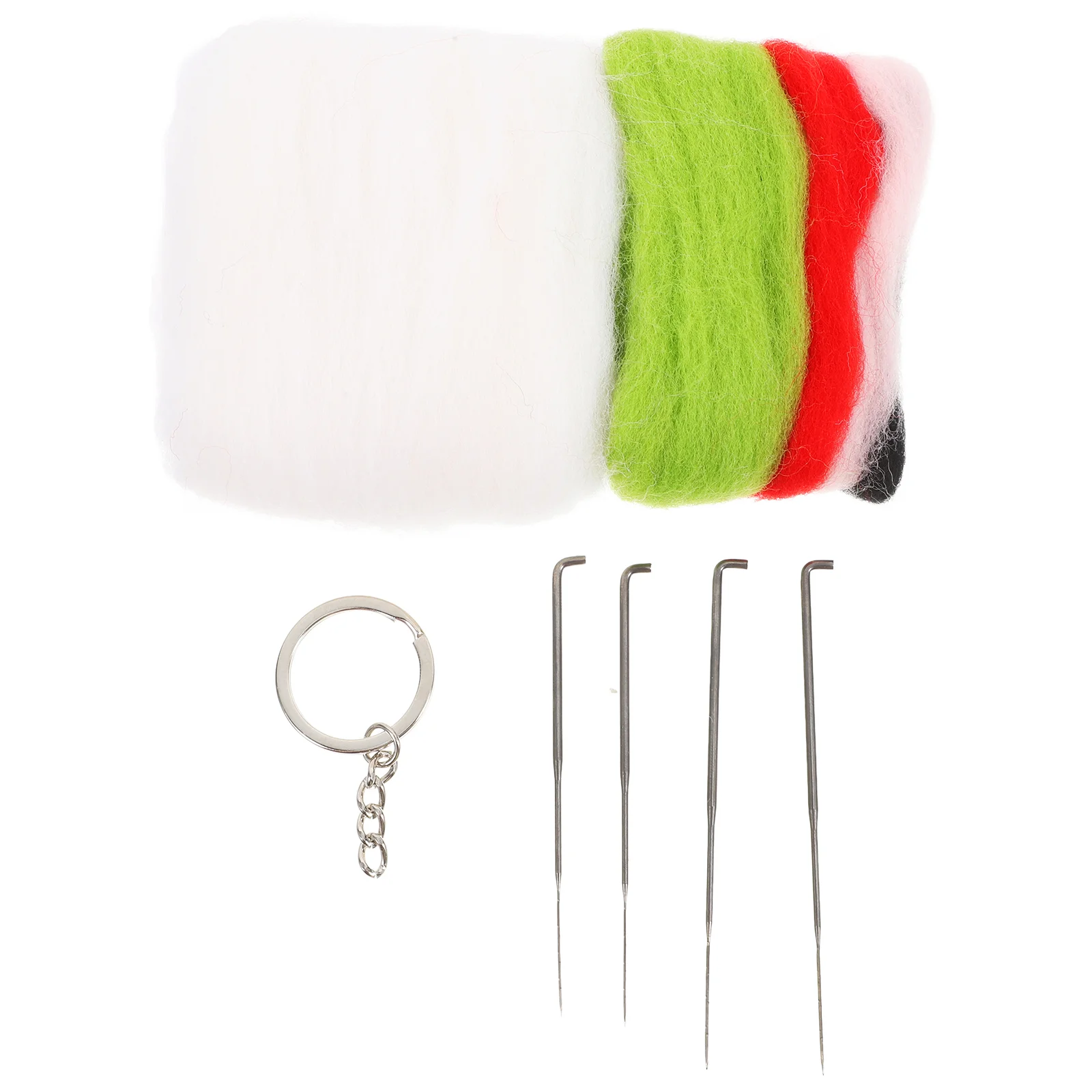 Needling Felting Kit Wool Plush Tools for Kids Beginners Craft Making Stereoscopic Embroidery Fun Learning