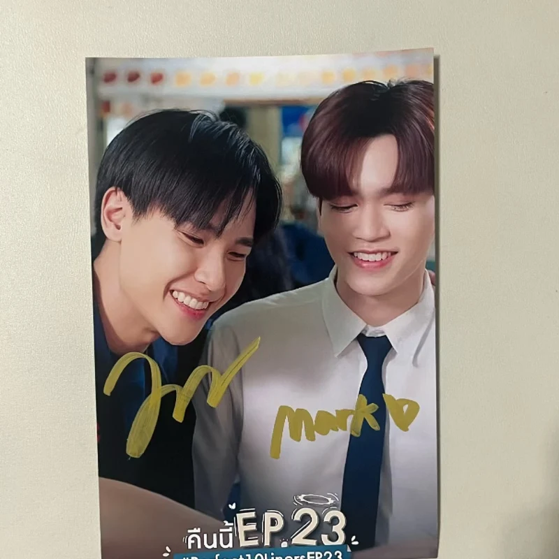 Perthsanta Juniormark Forcebook Poster Autographed Photos Thai TV