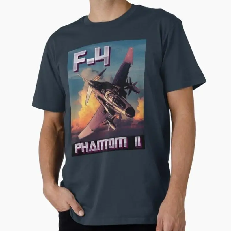 F 4 Phantom 2 Fighter Jet T shirt Made USA AUS M 2XL
