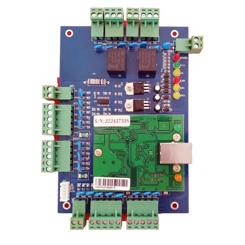 carte-de-controle-d'acces-a-deux-portes-peut-etre-allergique-au-lecteur-wiegand-26-34-bidirectionnel-et-au-bouton-de-sortie-l02-tcp-ip