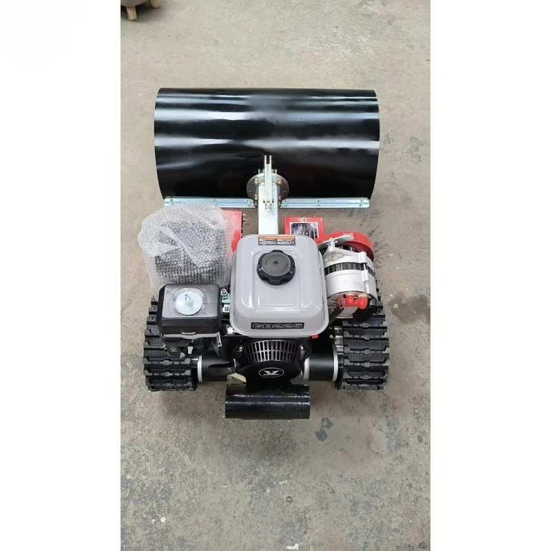 

Small Electric Remote Control Micro Tiller, Crawler Vegetable Orchard Scarifier