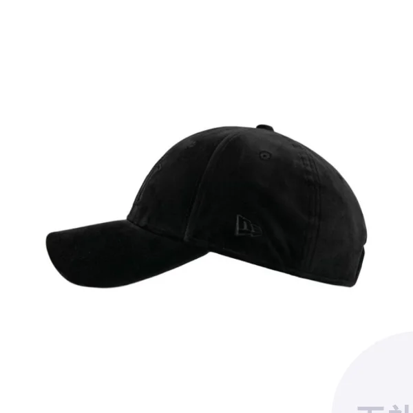 new-era-cotton-elastane-polyester-polypropylene-baseball-caps-unisex-black-60292435