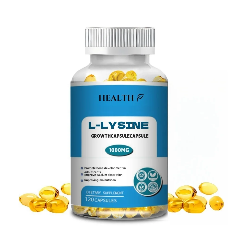 Hot Selling Supplement, L-lysine (L-lysine hydrochloride) 1000mg, Dual Strength, Amino Acid | Non genetically modified