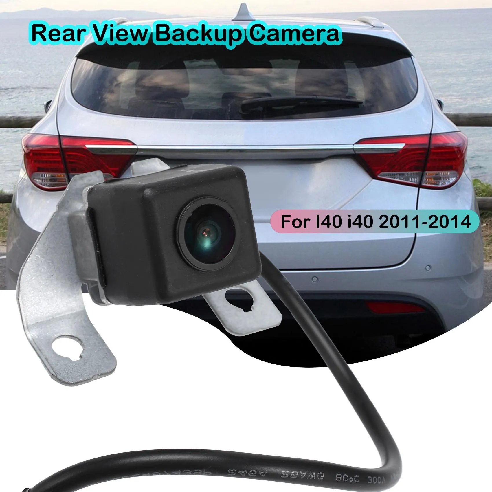 Câmera de carro de visão traseira para Hyundai I40 I40 2011-2014, Park Assist Backup, 95760-3Z001, 95760-3Z000