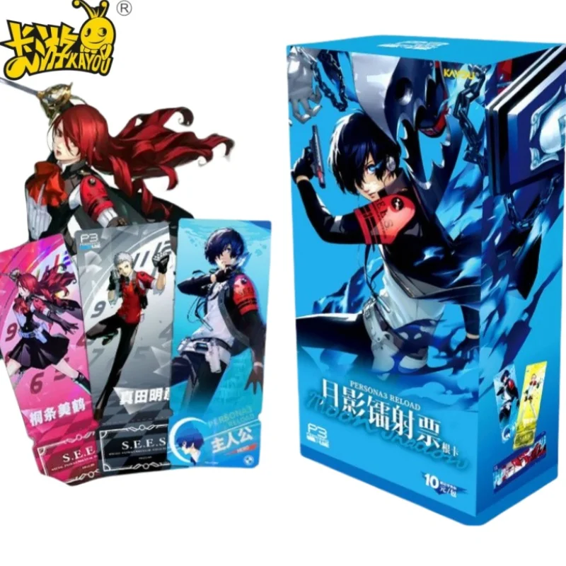 

Genuine Persona Collection Rare Cards Phantom Color Paper P-Persona 3 Collection Cards P-Persona 5 Children'S Toys Birthday Gift