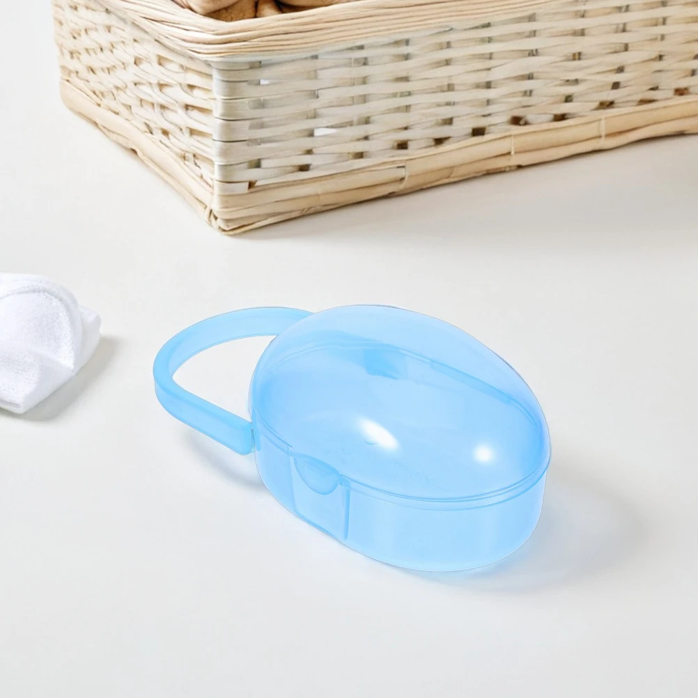 10 stuks fopspeenhouder geval lichtgewicht draagbare babyfopspeen opslagcontainer voor reizen kinderkamer accessoires