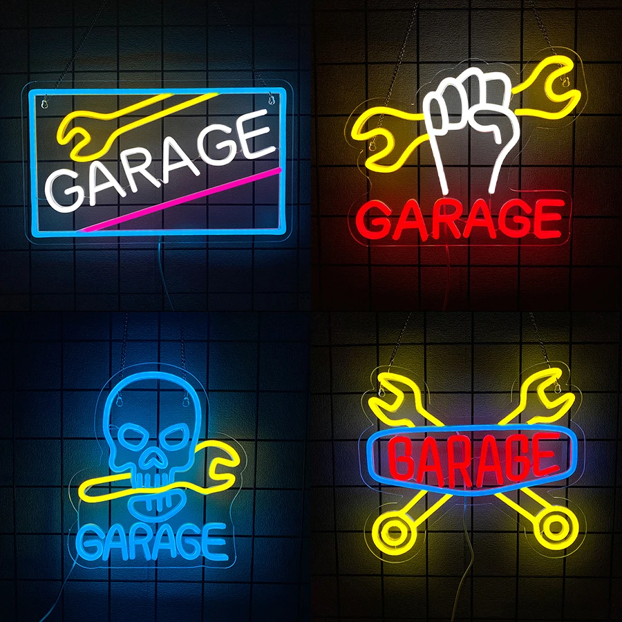 Auto Repair Shop Signs - Garage Series Neon Sign For Wall