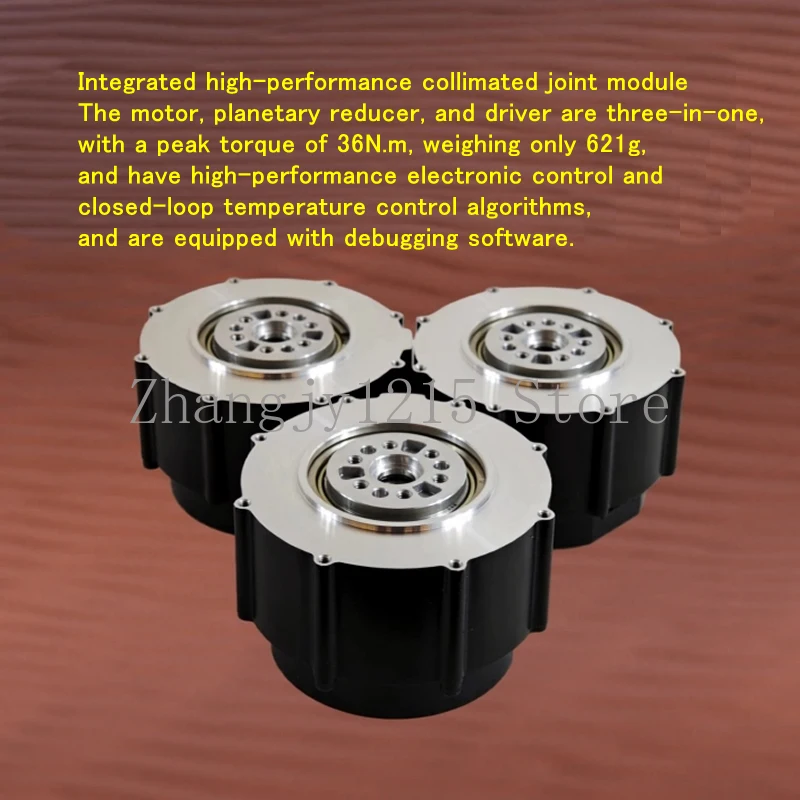 Встроенный шарнирный модуль коллимированного привода 36 Нм, двигатель «три в одном», планетарный редуктор и модуль двигателя с шарнирным шарниром драйвера ROBSTRIDE06