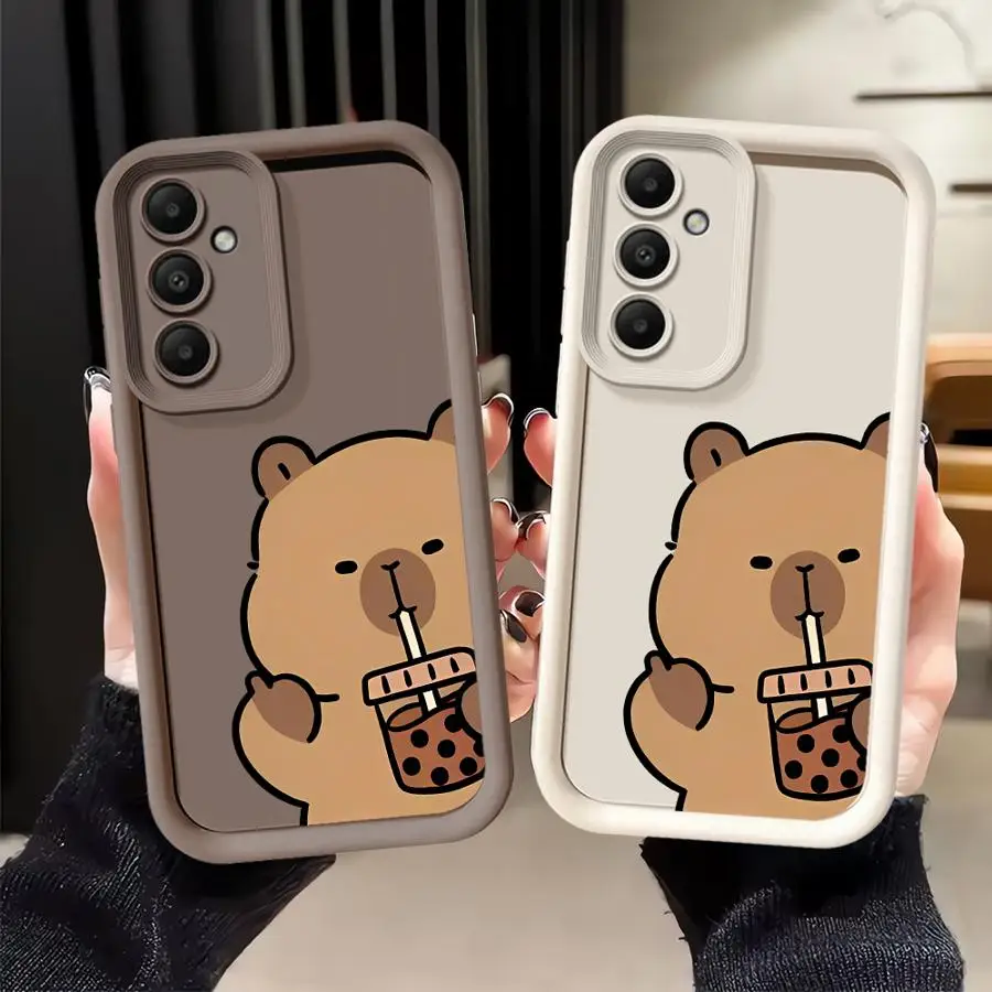 Funny Cartoon Capyb…