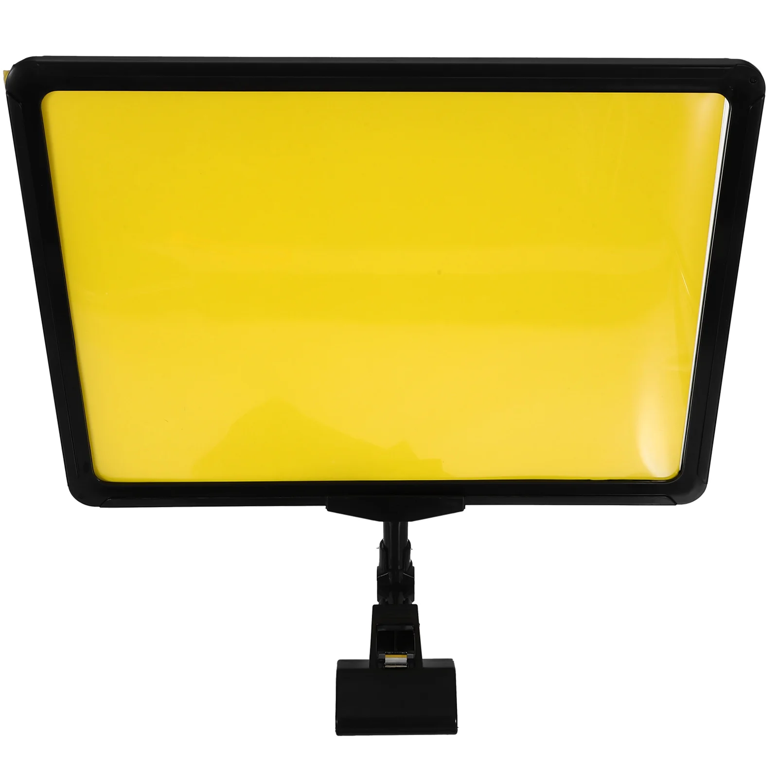 

A4 Price Frame Yellow Paper Safe Price Tag Holder Practical Display Stand Shop Restaurant Supermarket Stand
