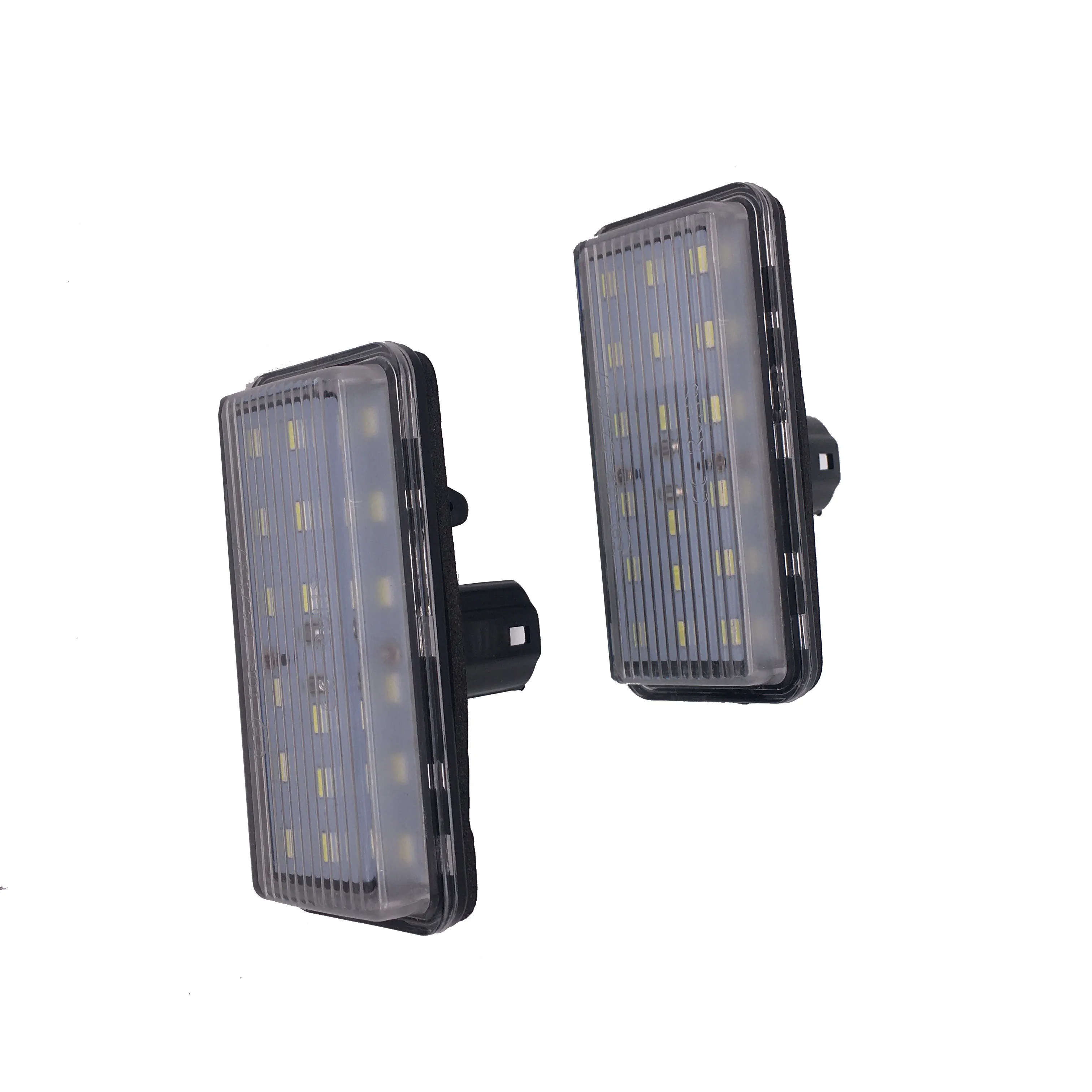 2Pcs Canbus Led Number Plate Light  For Lexus Toyota Land Cruiser 100 Prado 120 Reiz 4D Mark X License Plate Lamp