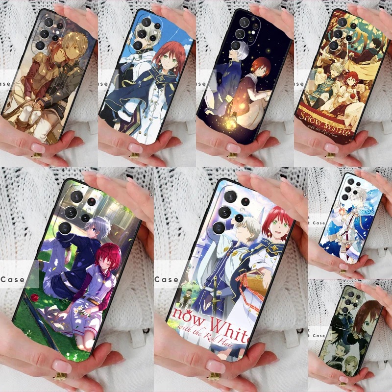 Snow White With The Red Hair Phone Cover Case for Samsung Galaxy S26 Ultra S20 FE Note 10 S24 S23 S21 S25 Plus S22
