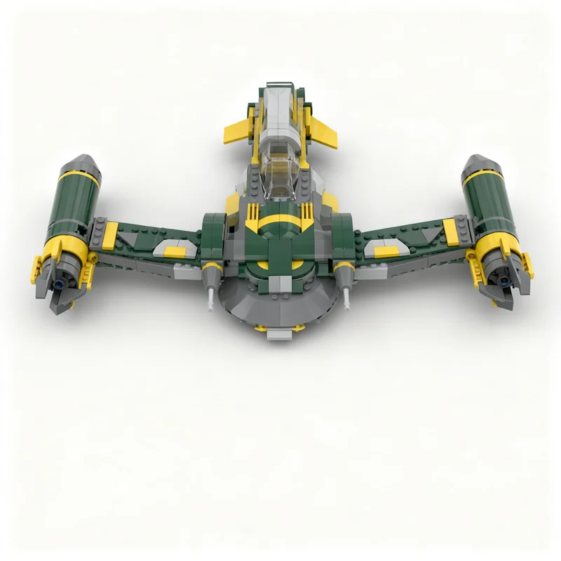 

436PCS MOC Space Battle Botajef Shipyards Ss 56 Starfighter Model DIY Creative Assembly Building Blocks Display Birthday Gift