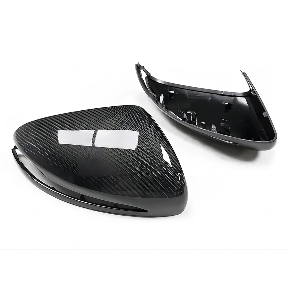 Replacement Rearview Side Mirror Covers Cap For Mercedes Benz W464 X167 C292 G GLE GLS Coupe Class OEM Carbon Fiber Shell