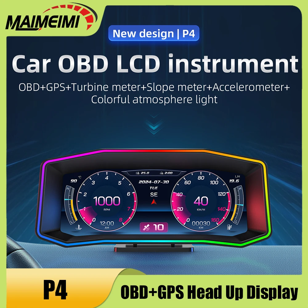 P4 Obd+Gps Head Up …