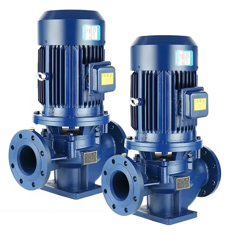 Easy to Install ISG Vertical Pipeline Centrifugal Pump For Industrial Urban Water Supply Drainage