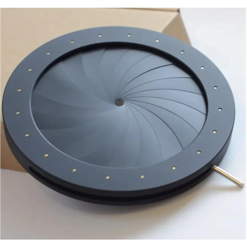 1 PC Aperture module variable adjustable diaphragm zoom 6-98MM outside 130mm for Microscope/Camera Lens Module